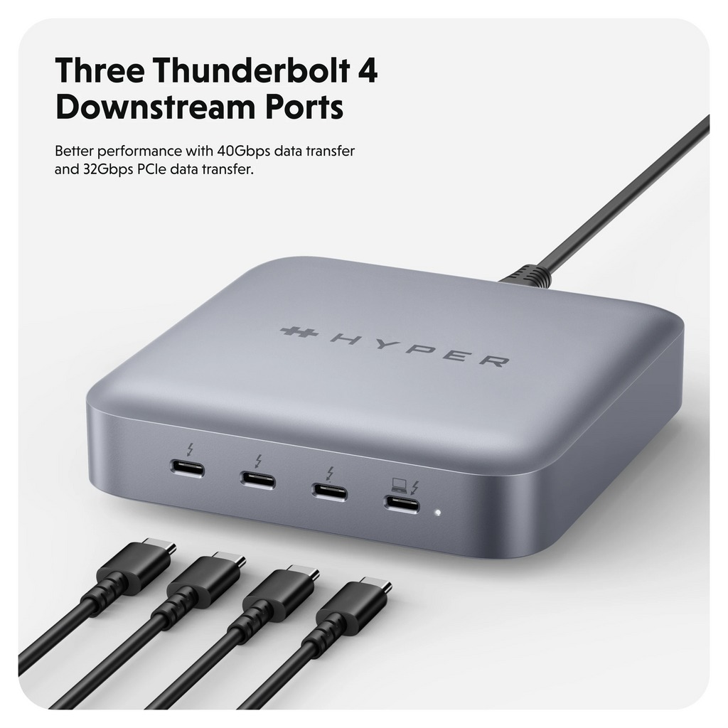 Hub USB-C HyperDrive ThunderBolt 4 Power Hub