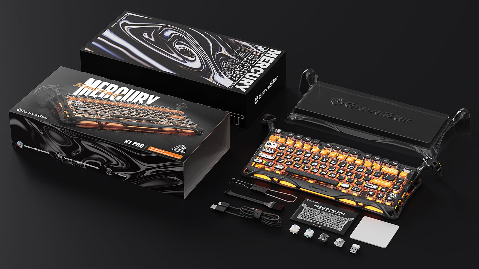 GravaStar Mercury K1 Pro CyberFlare