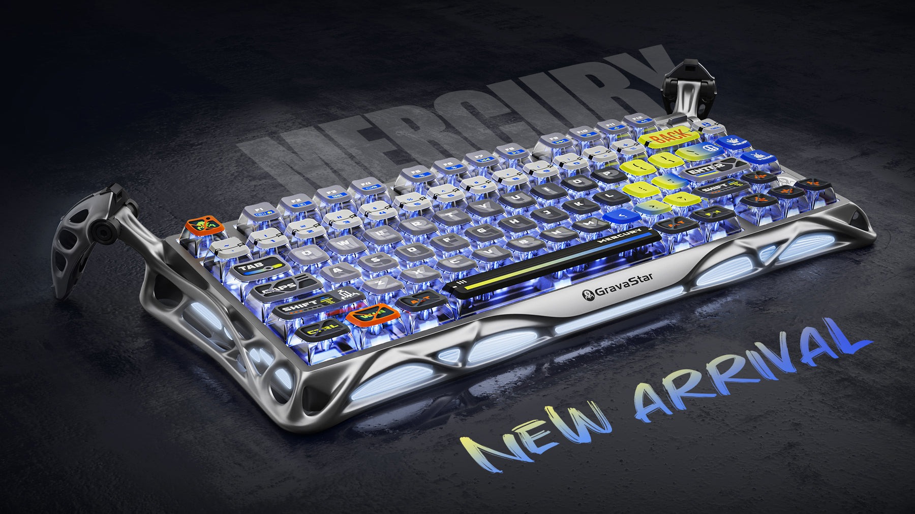 GravaStar Mercury K1 Pro Interstellar Silver