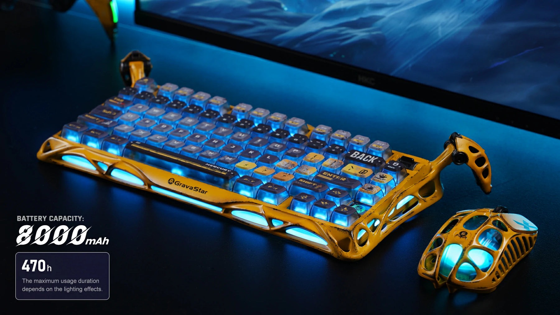 GravaStar Mercury K1 Pro Battle Worn