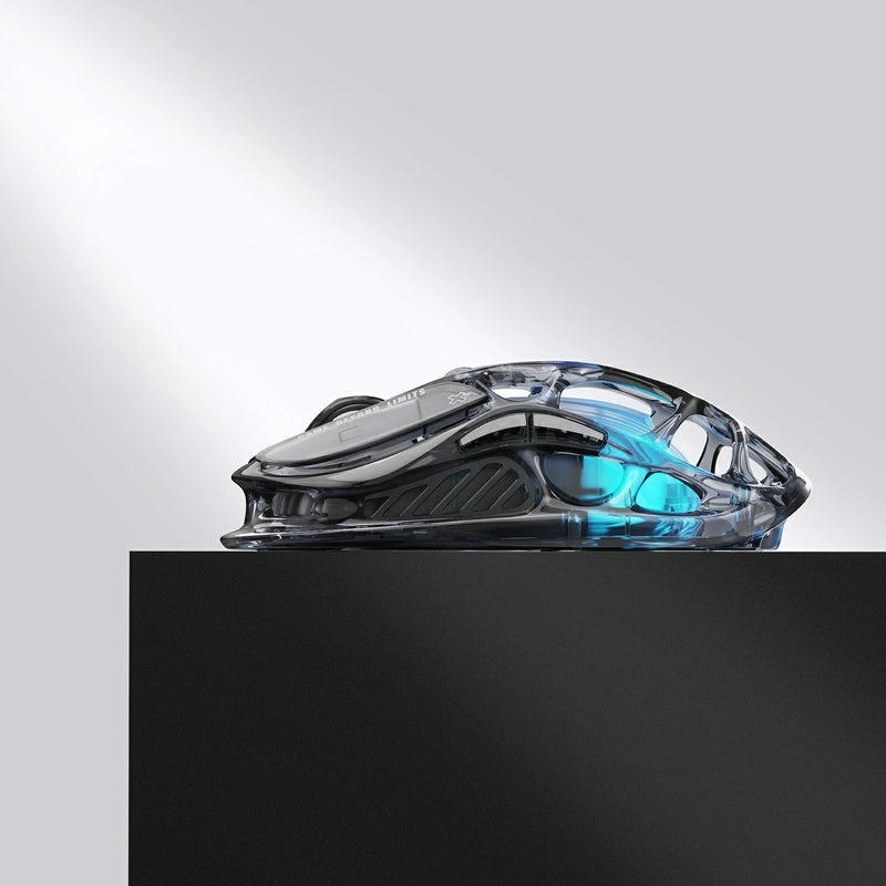 Chuột GravaStar Mercury M2 Transparent Black