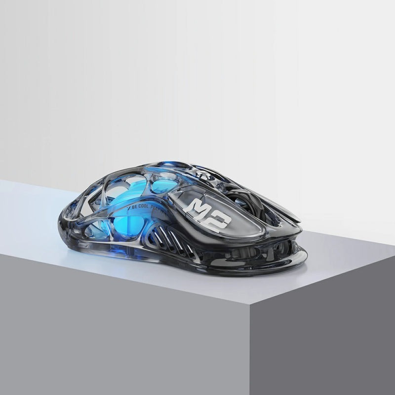 Chuột GravaStar Mercury M2 Transparent Black