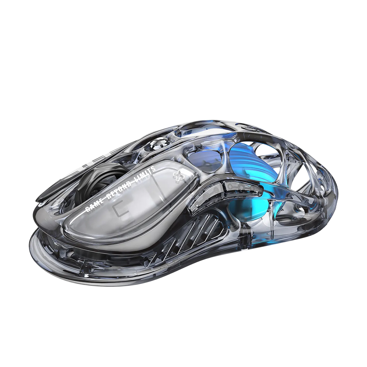 Chuột GravaStar Mercury M2 Transparent Black