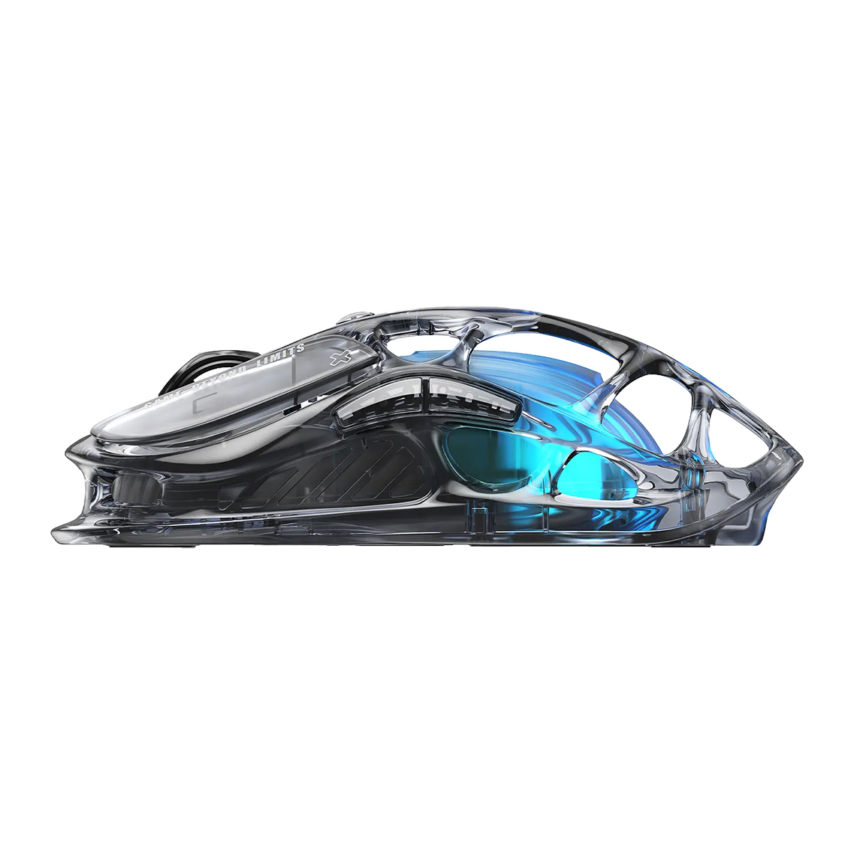 Chuột GravaStar Mercury M2 Transparent Black