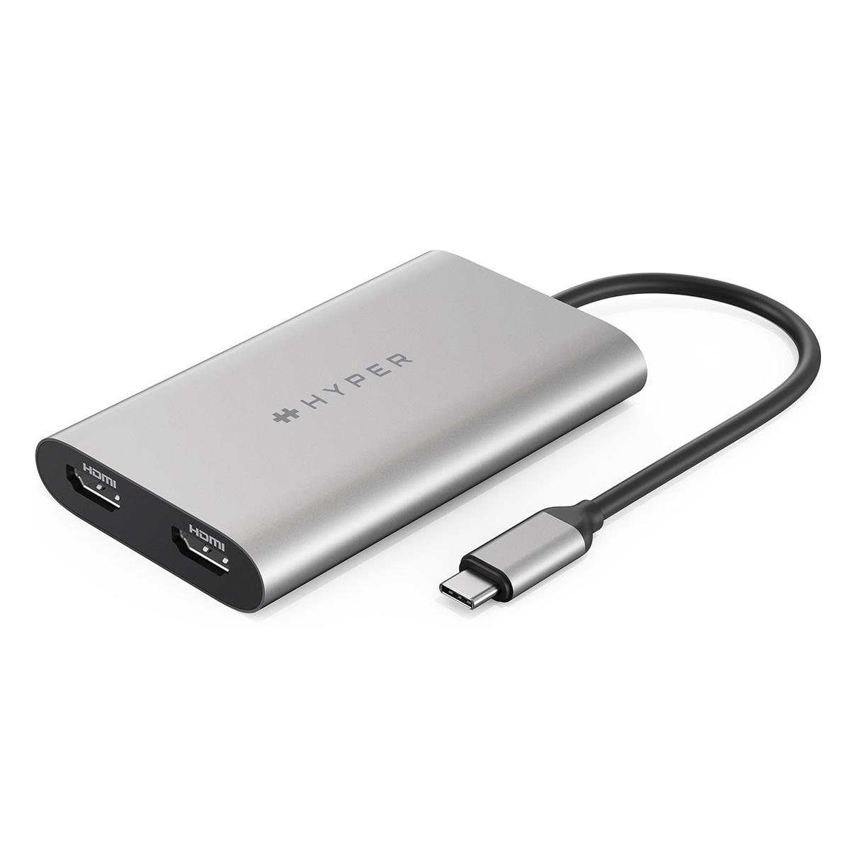hyperdrive dual 4k hdmi adapter for m1 macbook