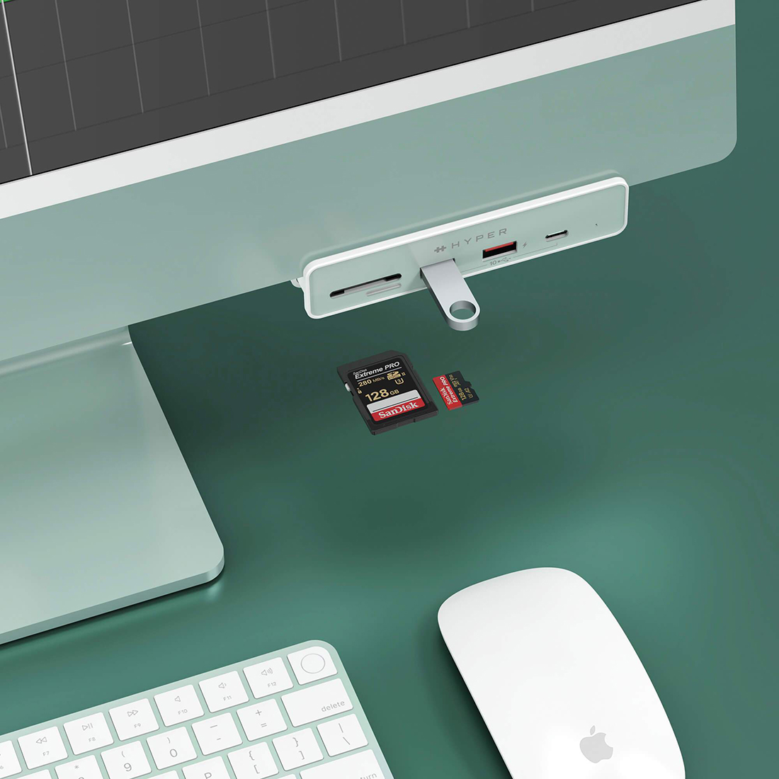 Hub USB-C Hyper Drive 6-in-1 for iMac 24-inch