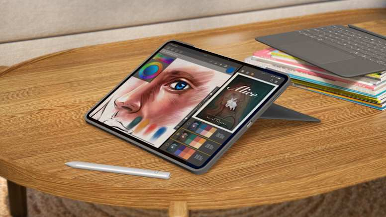 Bàn phím Logitech Combo Touch for iPad Pro M5