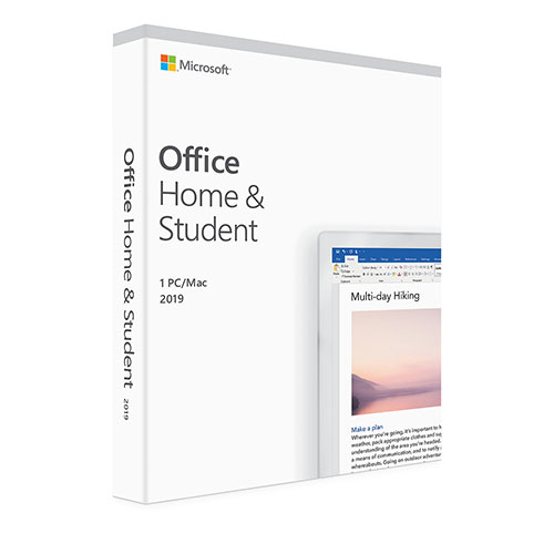 Microsoft Office for Mac 2019 Home Student