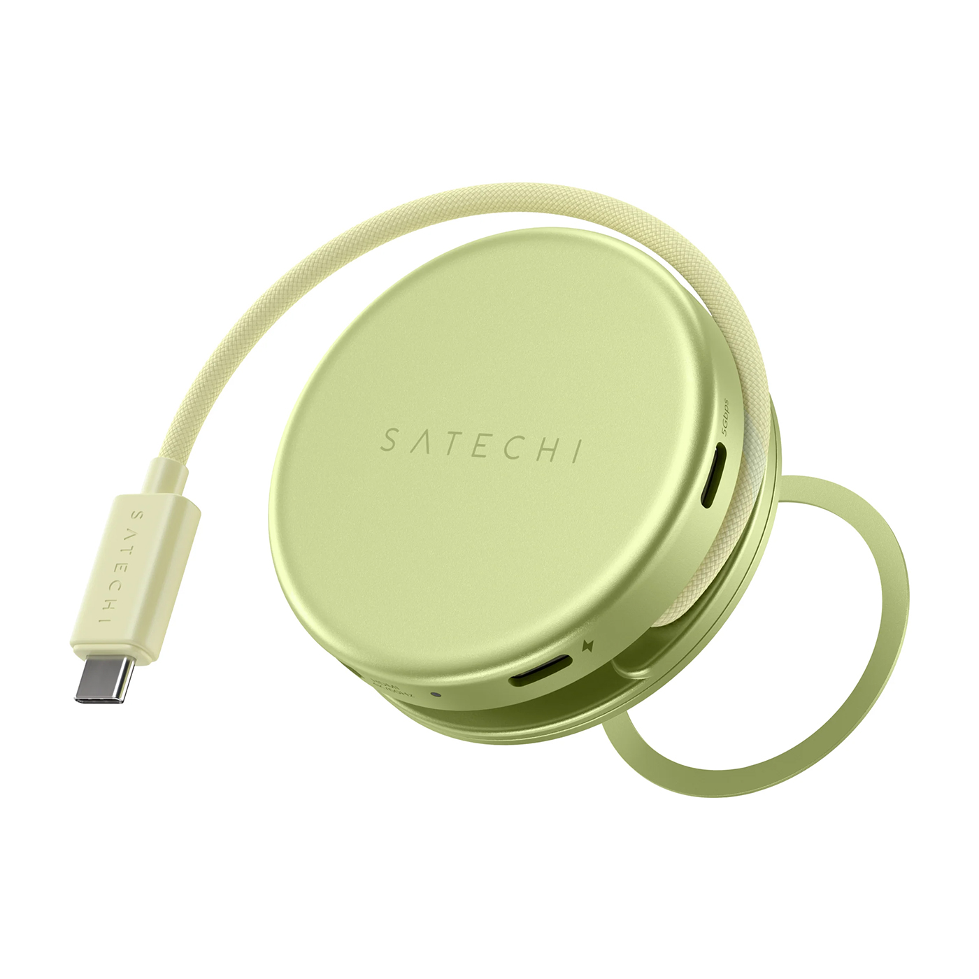 Hub Satechi OnTheGo 5-in-1 Multiport Adapter (Citrus)