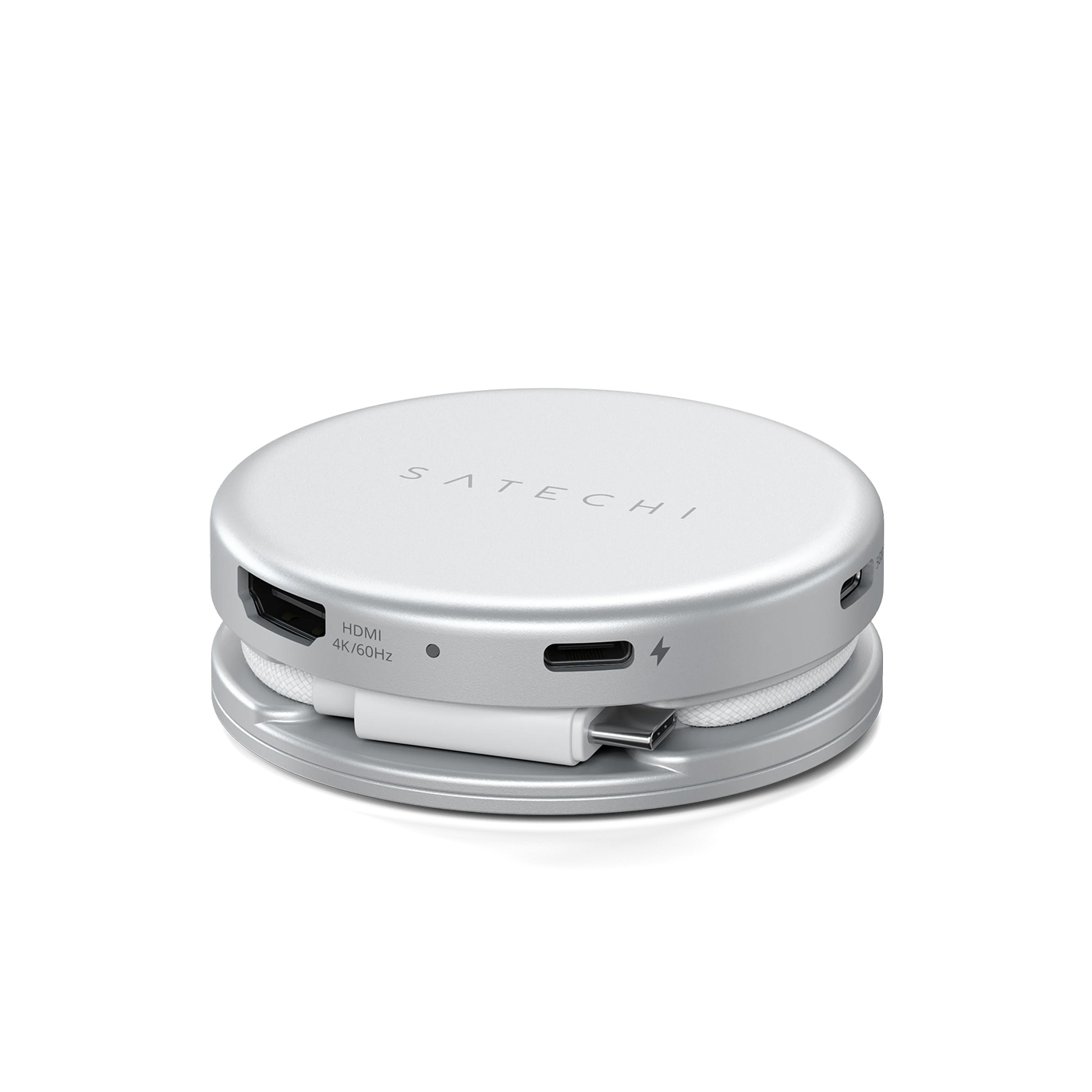 Hub Satechi OnTheGo 5-in-1 Multiport Adapter Silver