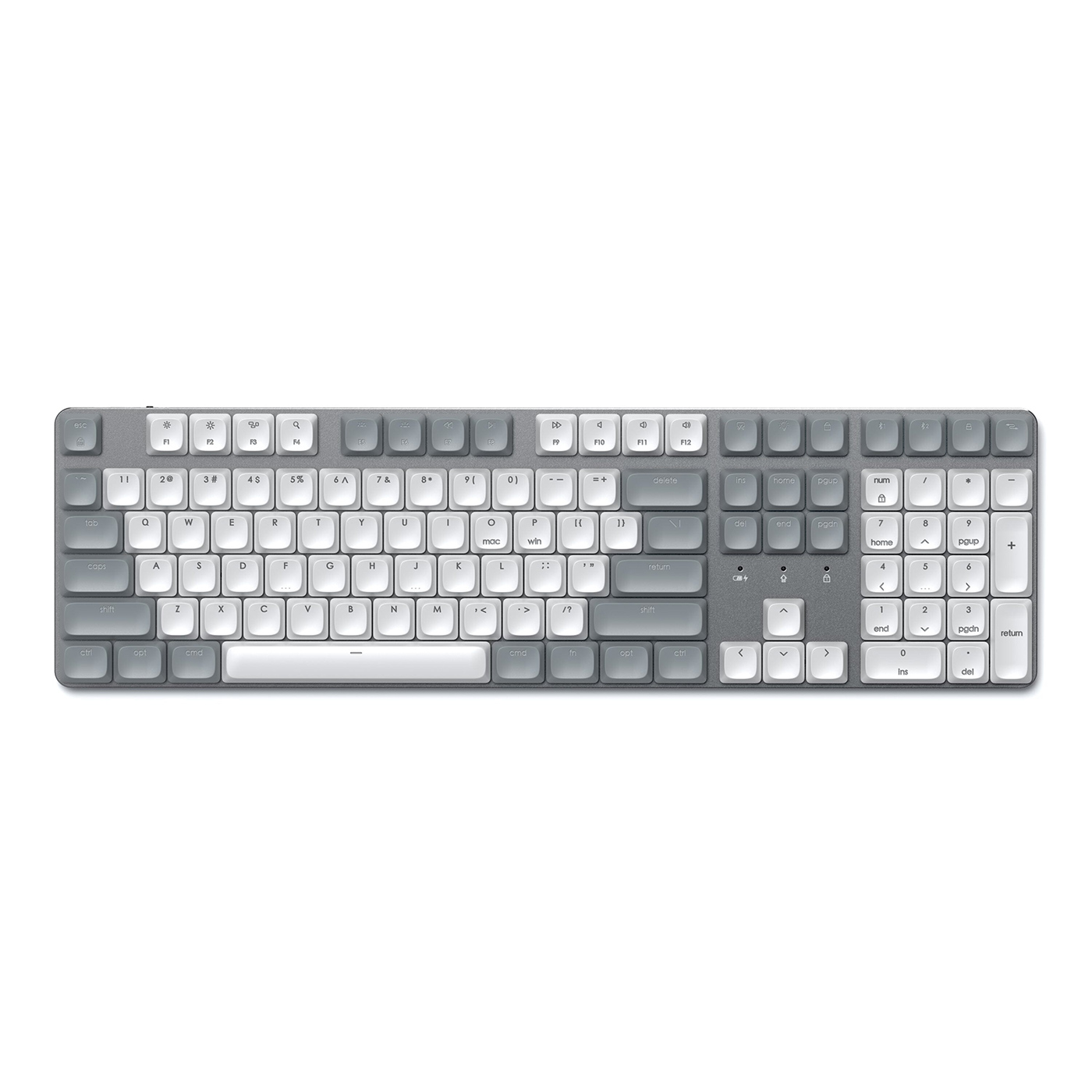 Bàn phím cơ Satechi SM3 Slim Mechanical Bluetooth Keyboard White