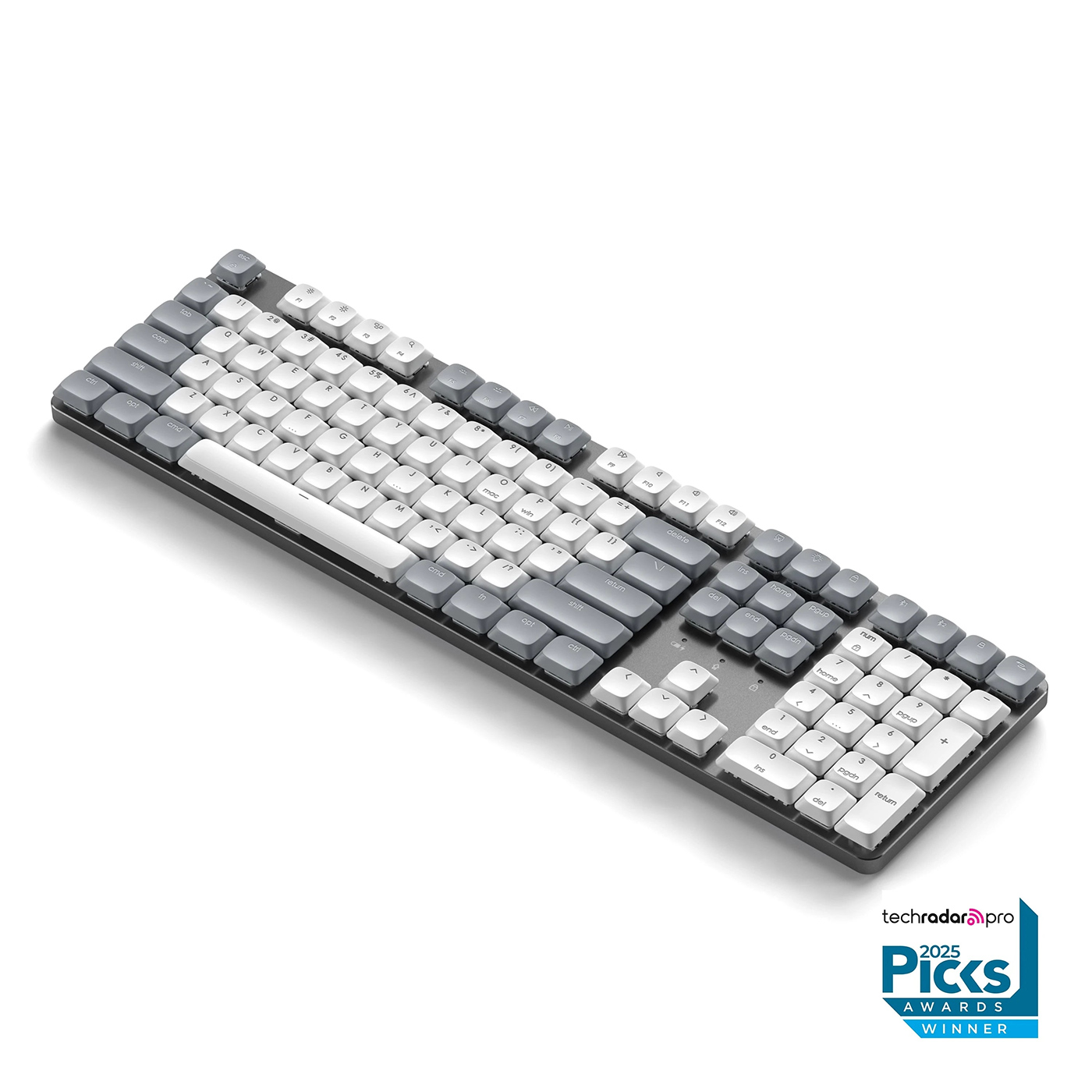 Bàn phím cơ Satechi SM3 Slim Mechanical Bluetooth Keyboard White