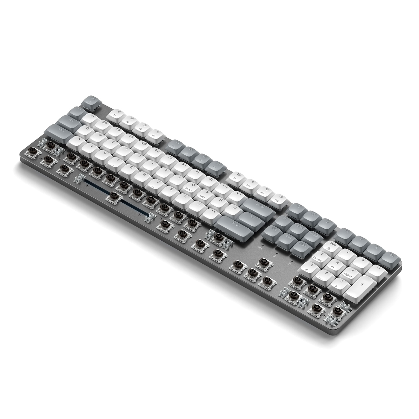 Bàn phím cơ Satechi SM3 Slim Mechanical Bluetooth Keyboard White