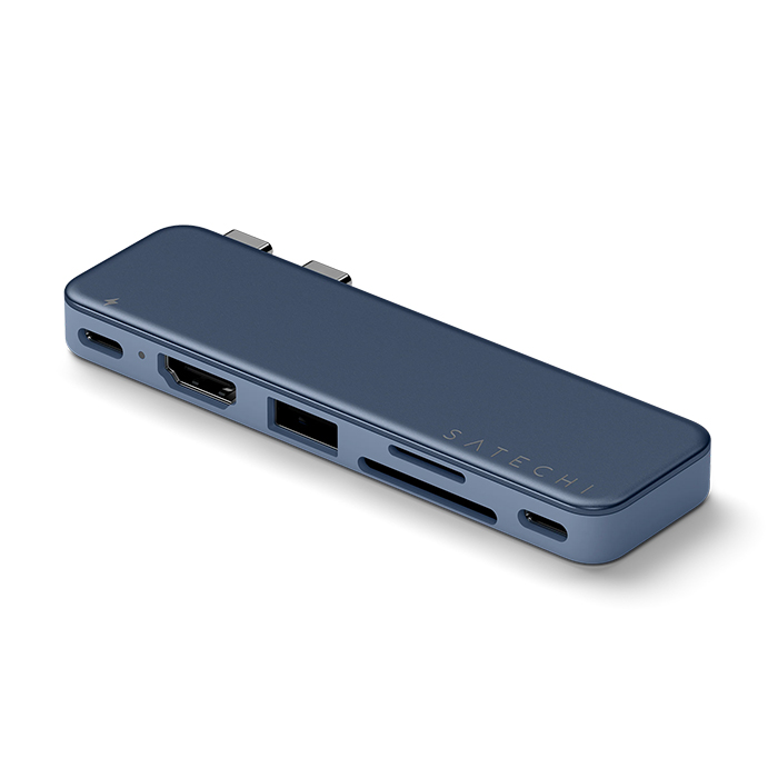 Hub Satechi Snap Hub USB-C Indigo