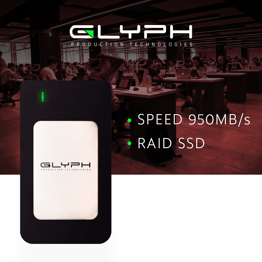 Ổ cứng Glyph Atom RAID SSD 1TB