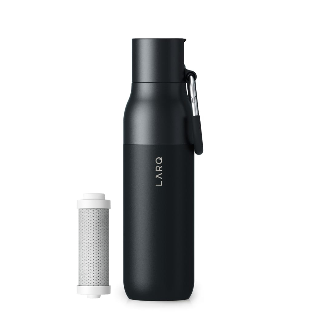 Bình giữ nhiệt LARQ Filtered Flip Top Black