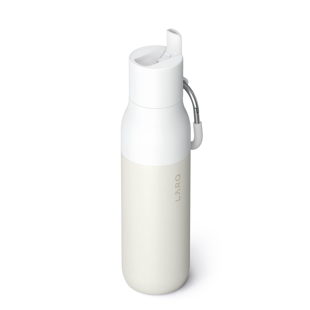 Bình giữ nhiệt LARQ Filtered Flip Top White