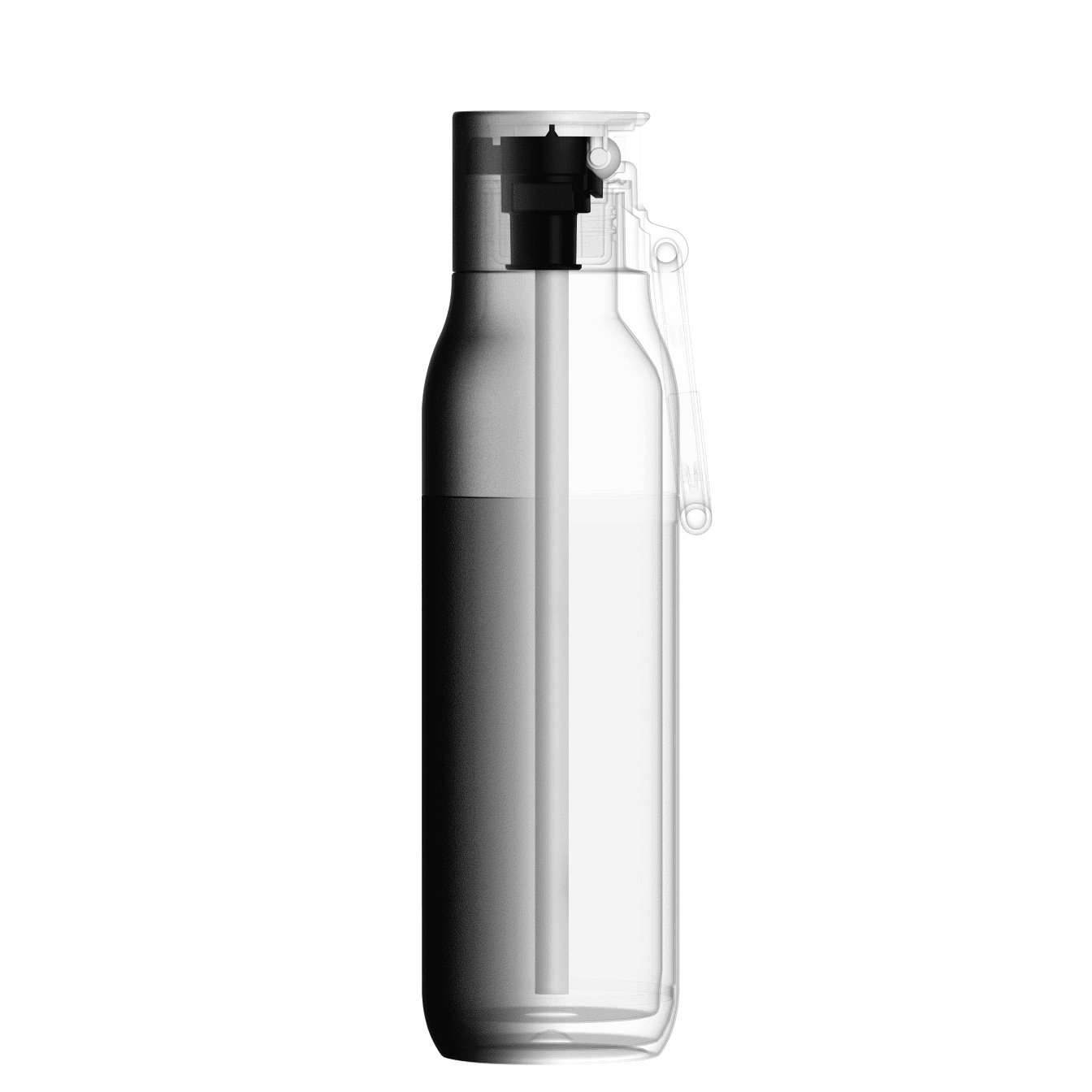 Bình giữ nhiệt LARQ Flip Top Black