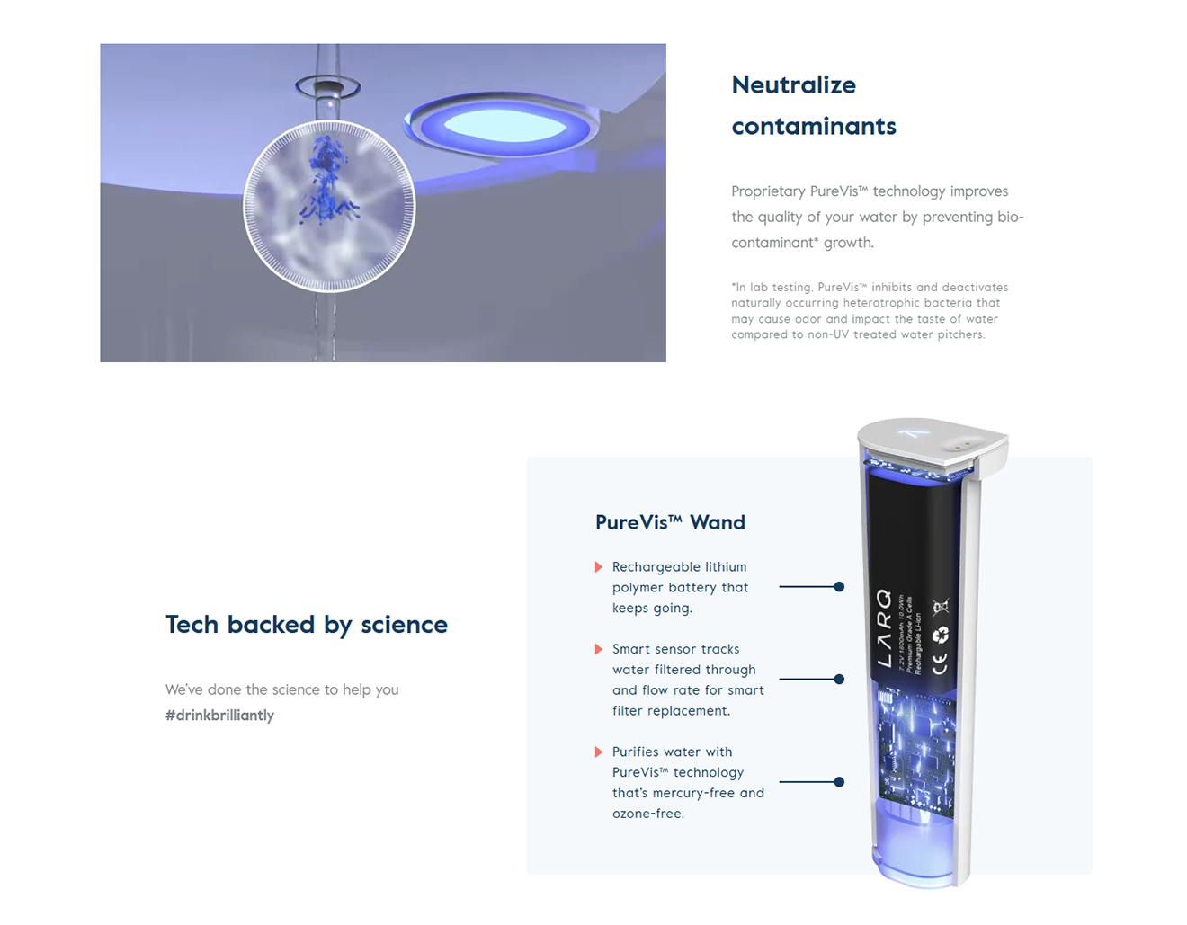 Bình lọc nước LARQ Pitcher PureVis
