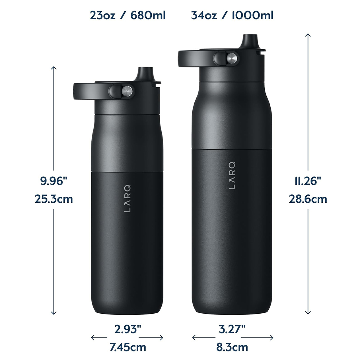 Bình giữ nhiệt LARQ PureVis 2 Black