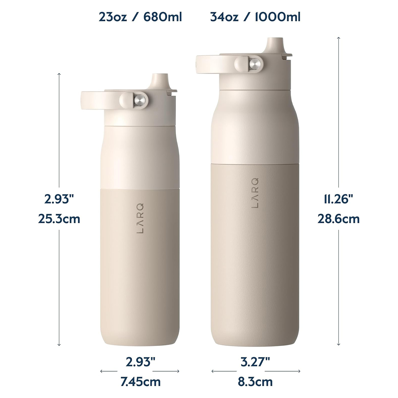 Bình giữ nhiệt LARQ PureVis 2 Dune
