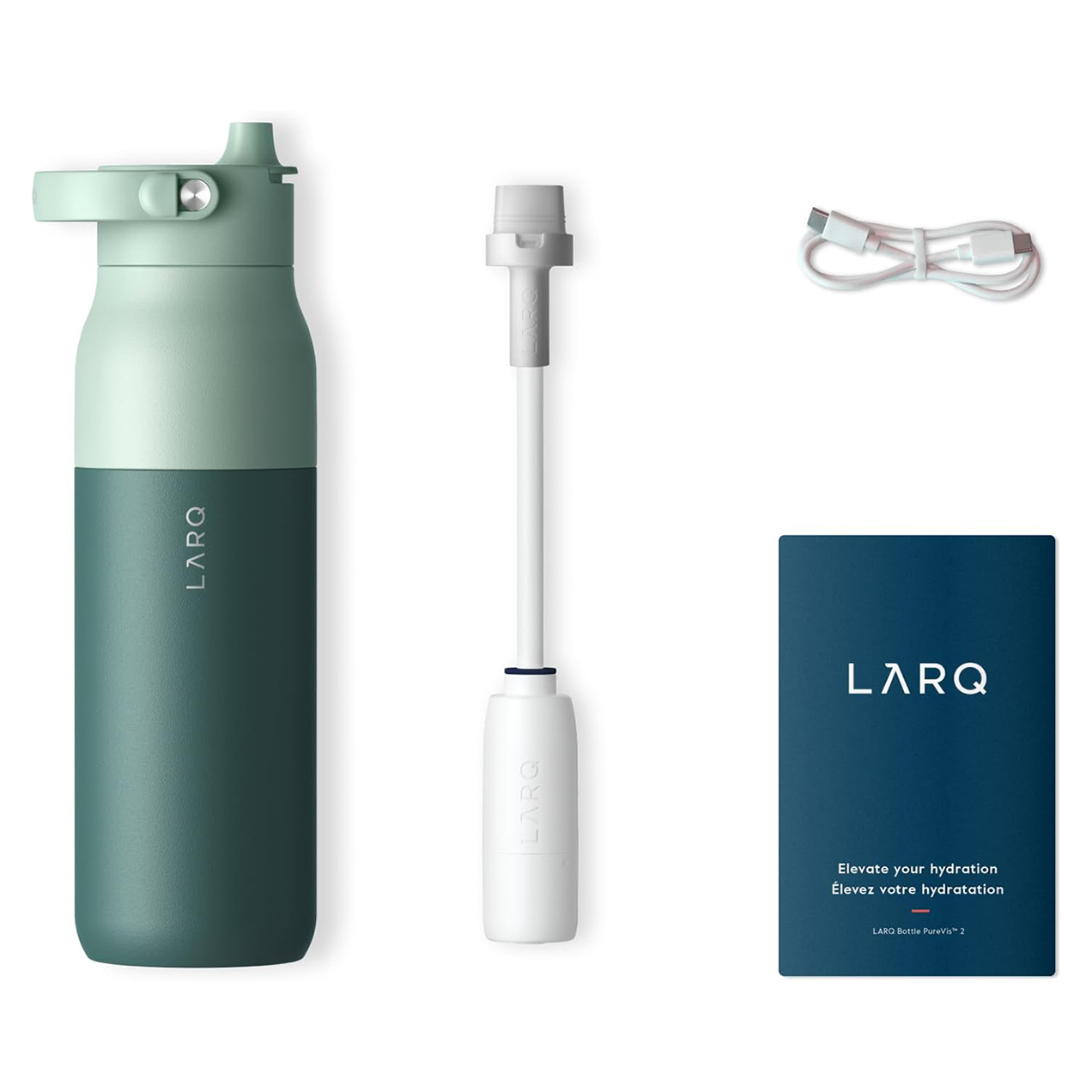 Bình giữ nhiệt LARQ PureVis 2 Green