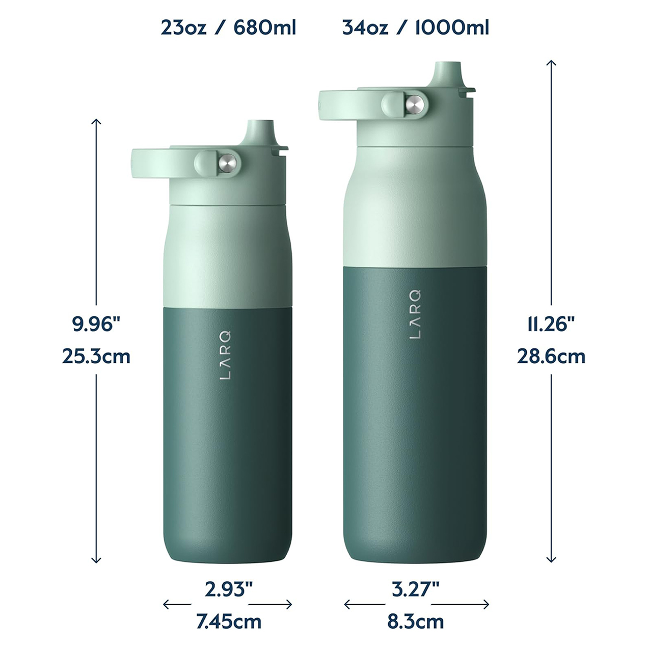 Bình giữ nhiệt LARQ PureVis 2 Green