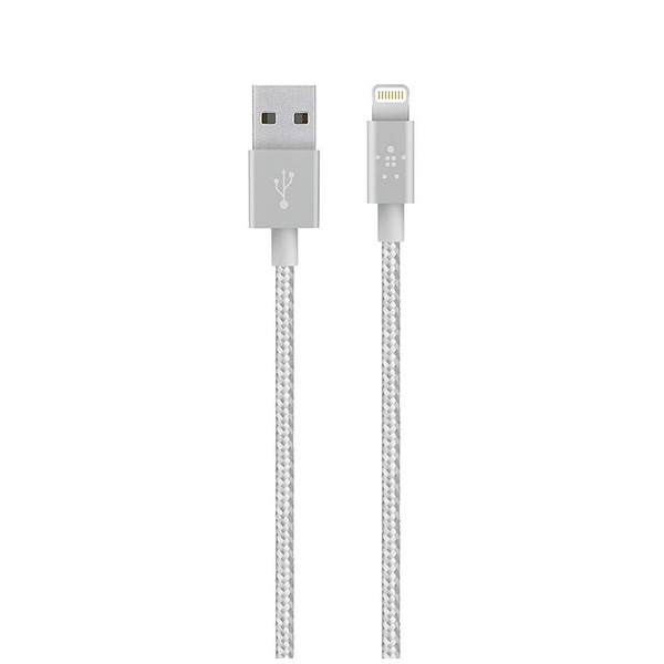 Cáp sạc iPhone Belkin Metallic USB-A to Lightning Cáp sạc iPhone Belkin Metallic USB-A to Lightning
