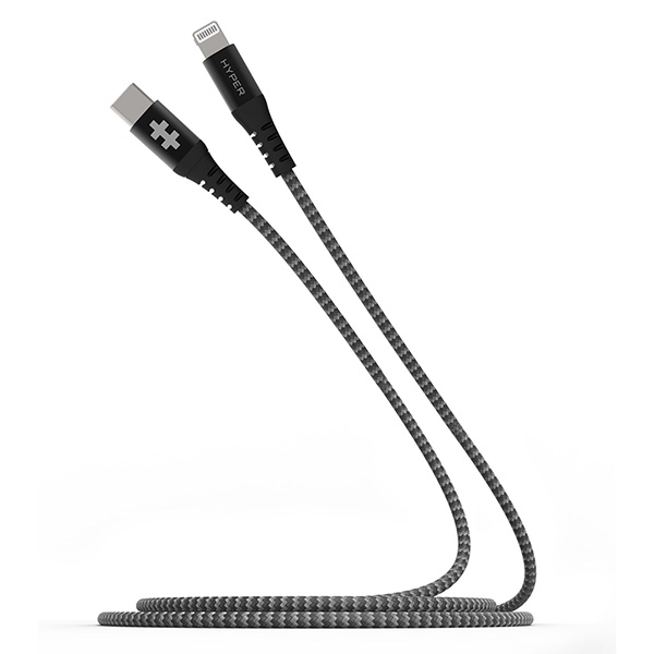 Cáp sạc HyperDrive Tough 2m USB-C to Lightning