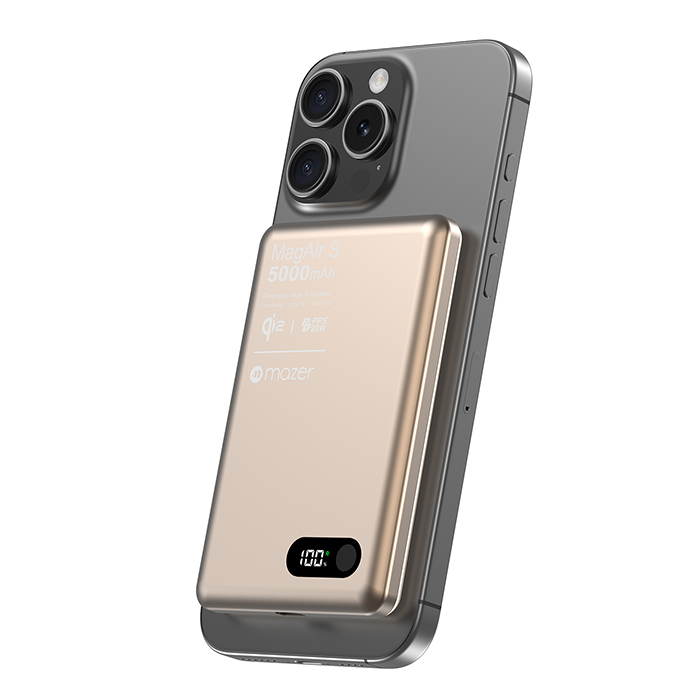Pin sạc Mazer MagAir29 Desert Titanium 5000mAh