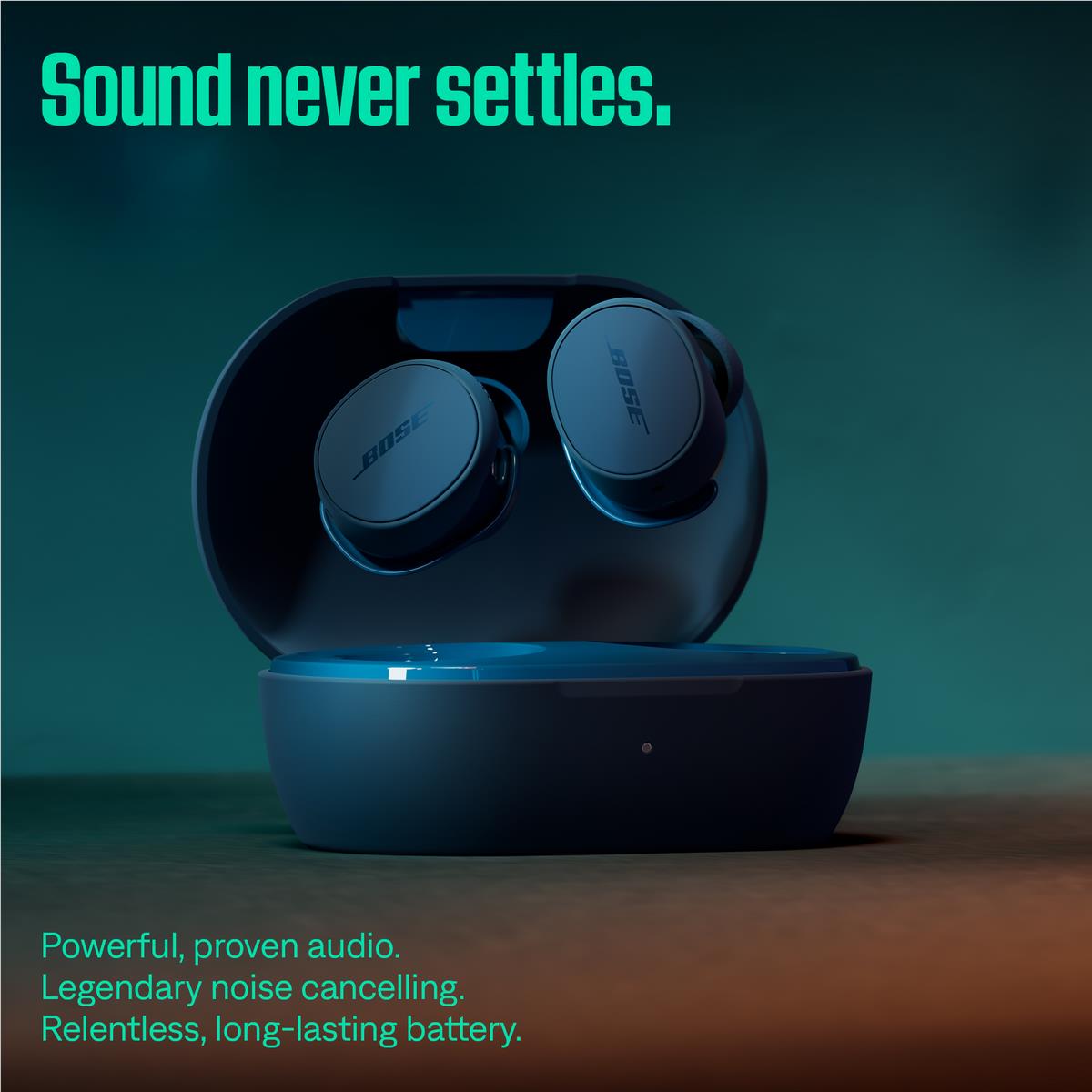 Tai nghe Bose QuietComfort Earbuds Xanh Chạng Vạng