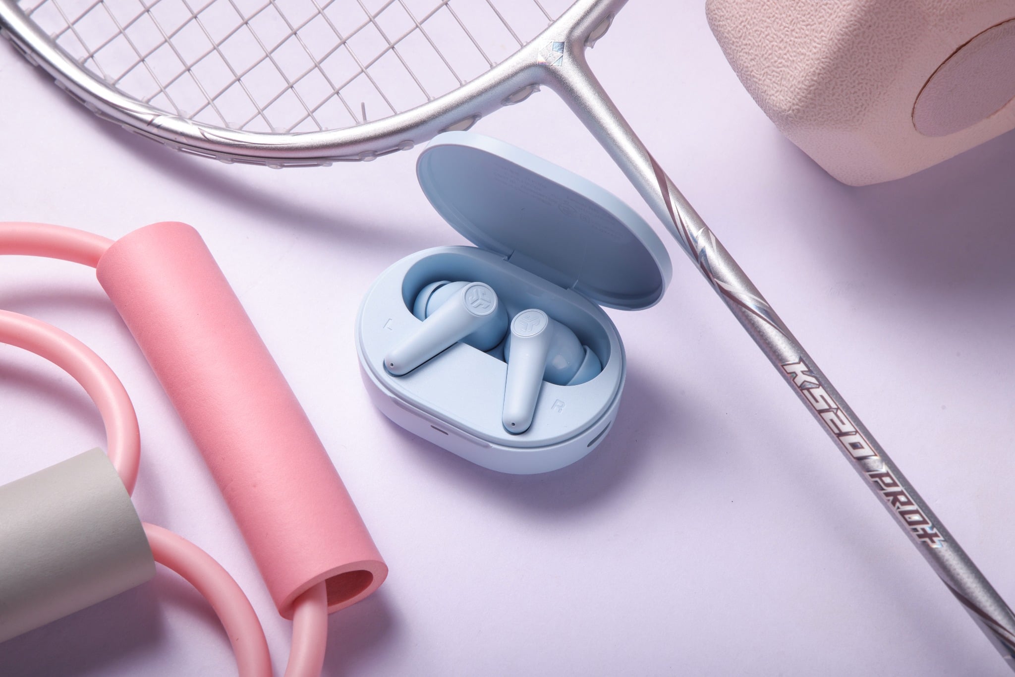 Tai nghe JLab J1 Open Pods Blue