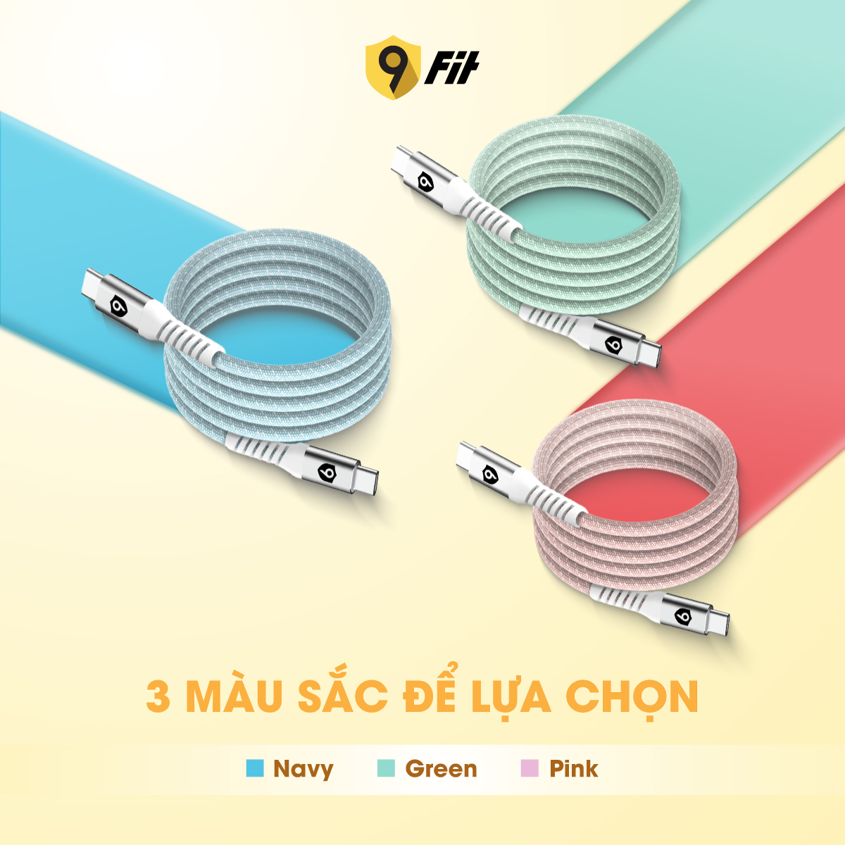 Cáp từ tính 9Fit Magnetic C to C