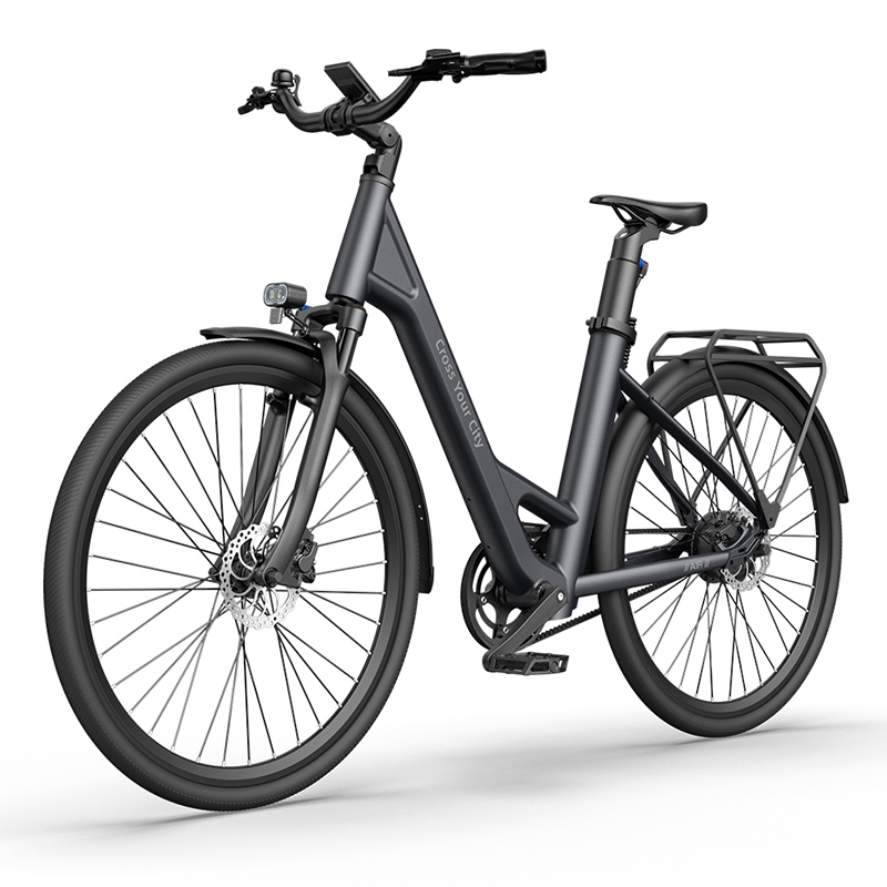 Xe đạp trợ lực điện ADO A28 Air màu Gray