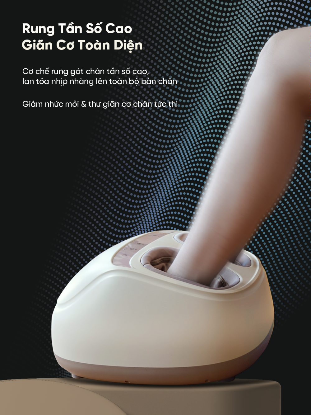 Máy massage chân Breo Foot 3