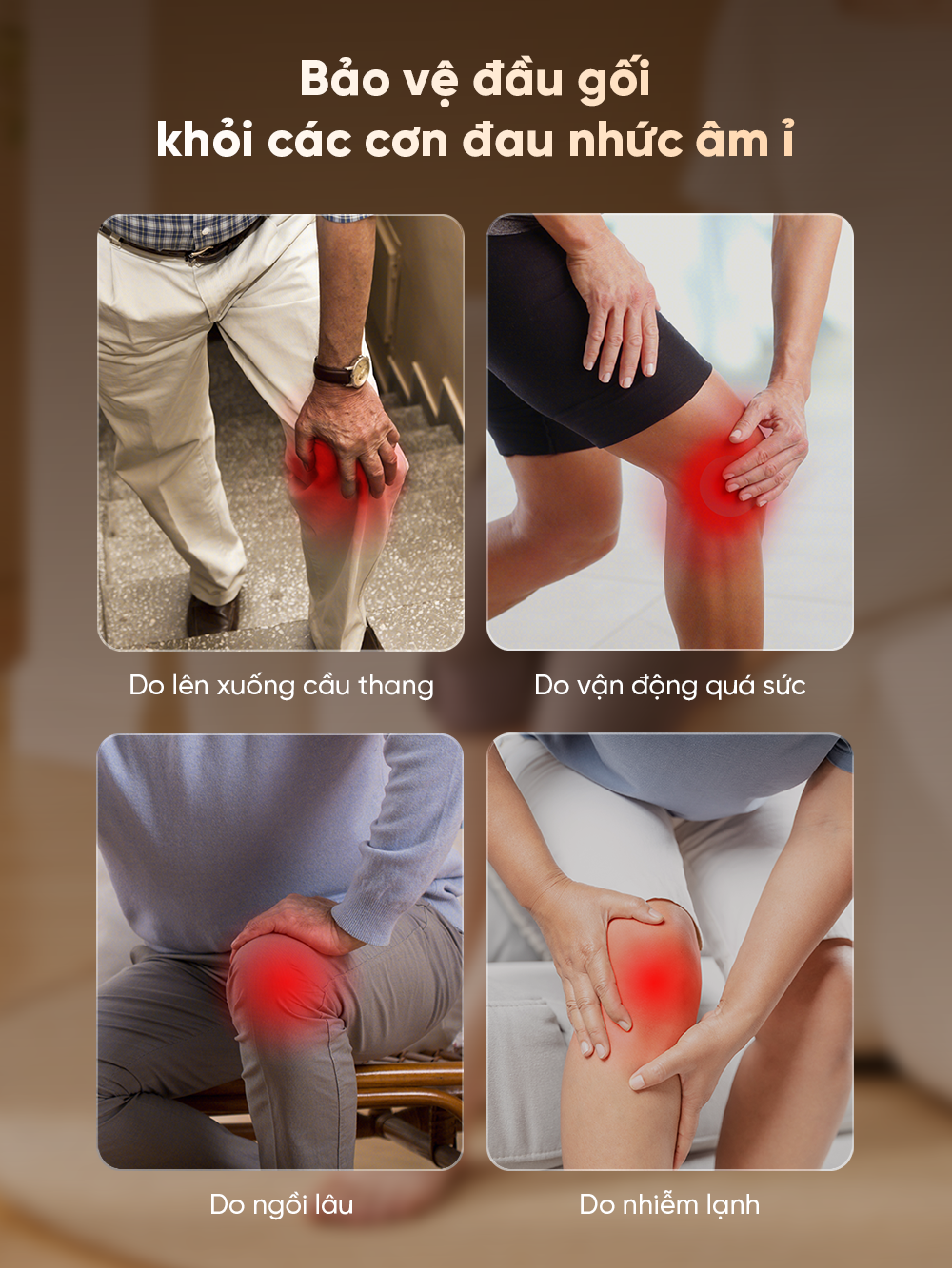 Máy massage đầu gối Breo X2