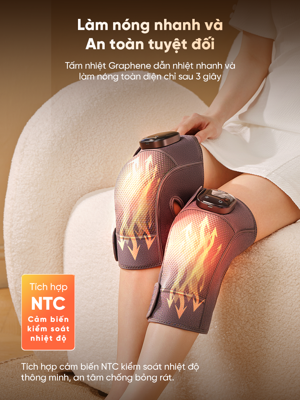 Máy massage đầu gối Breo X2