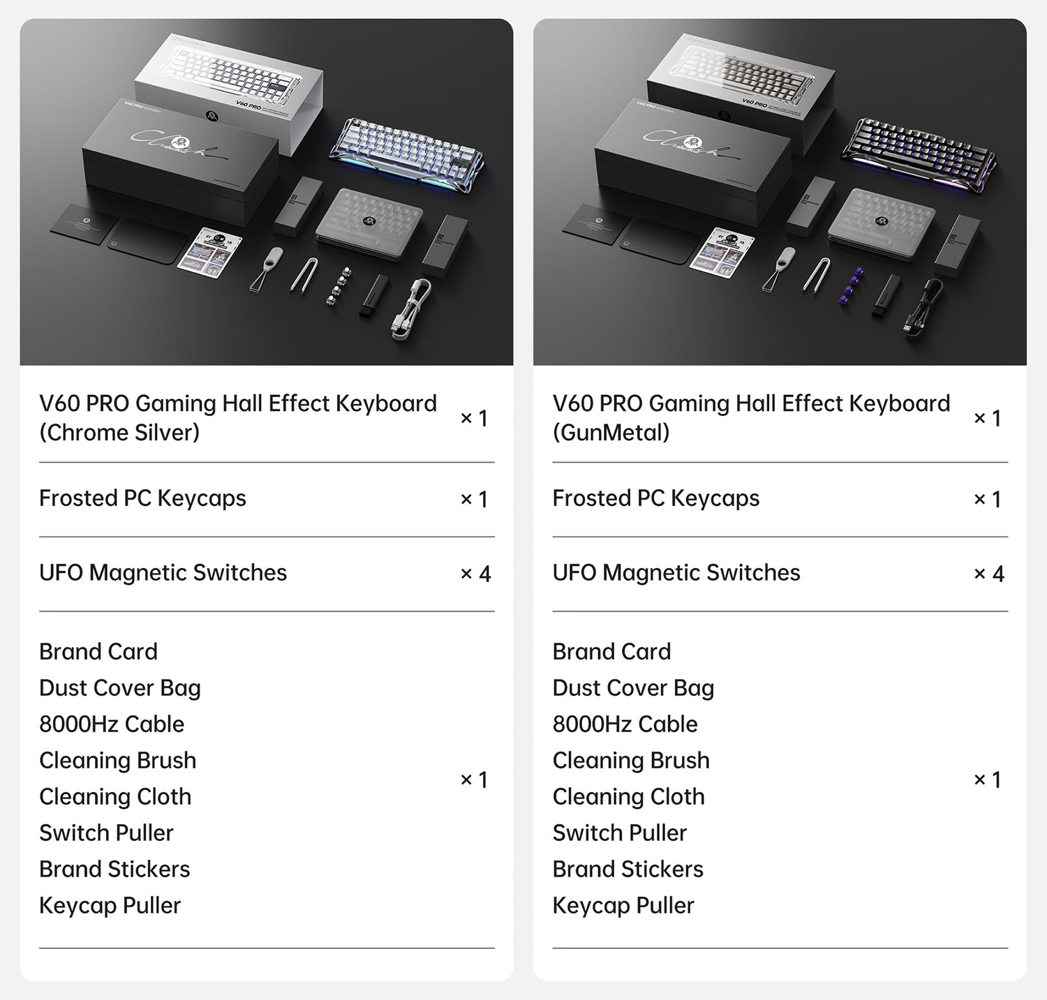 Bàn phím GravaStar Mercury V60 Pro