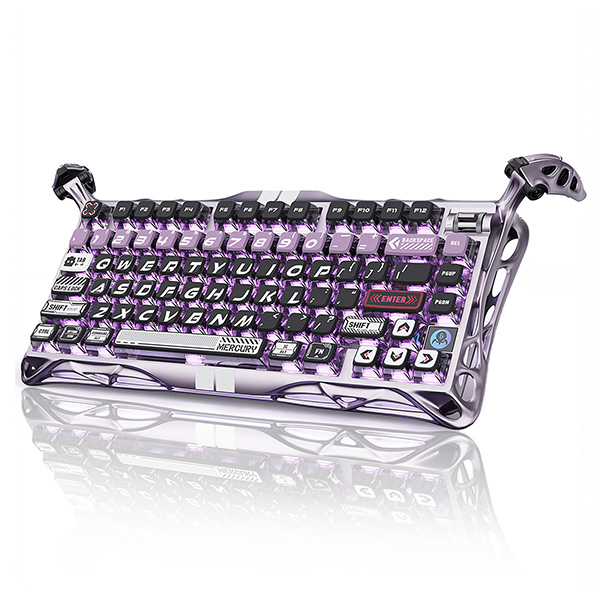 Bàn phím GravaStar Mercury V75 Pro Iron Purple