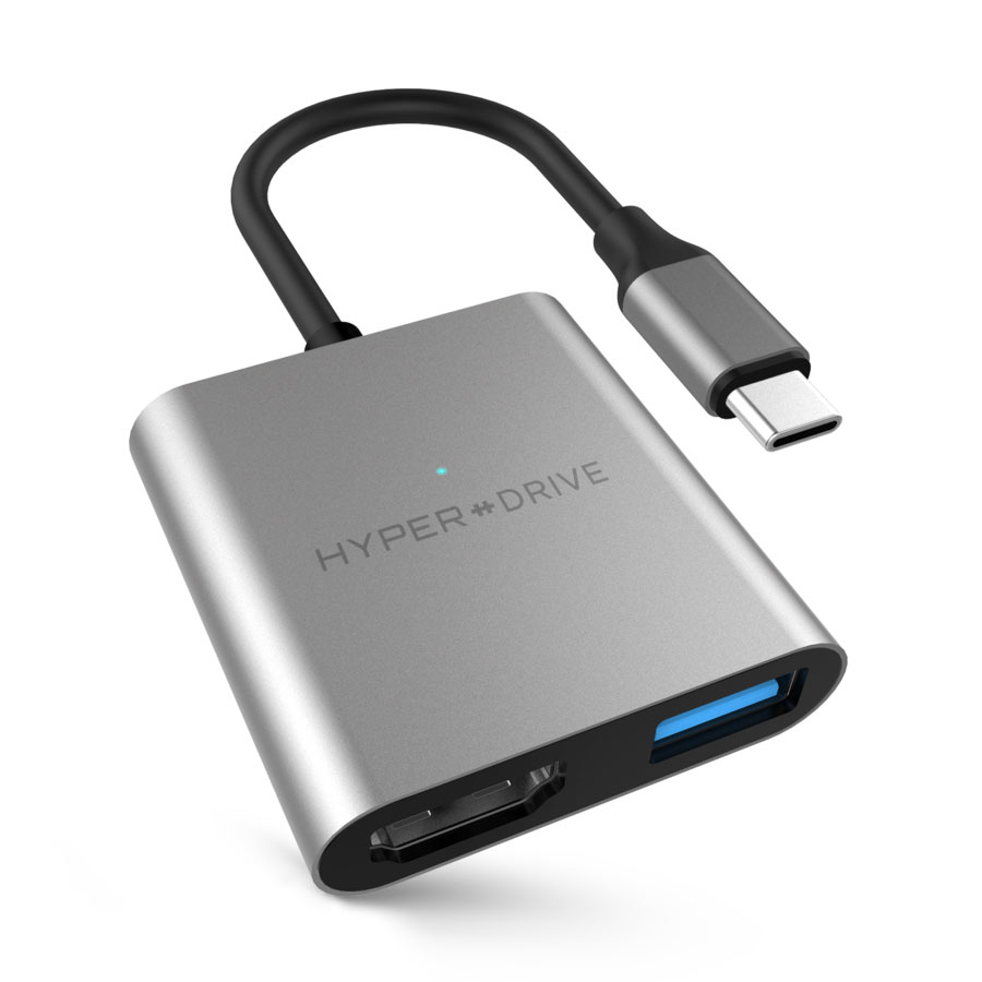 Hub USB-C Hyper Drive HDMI 4K 3-in-1