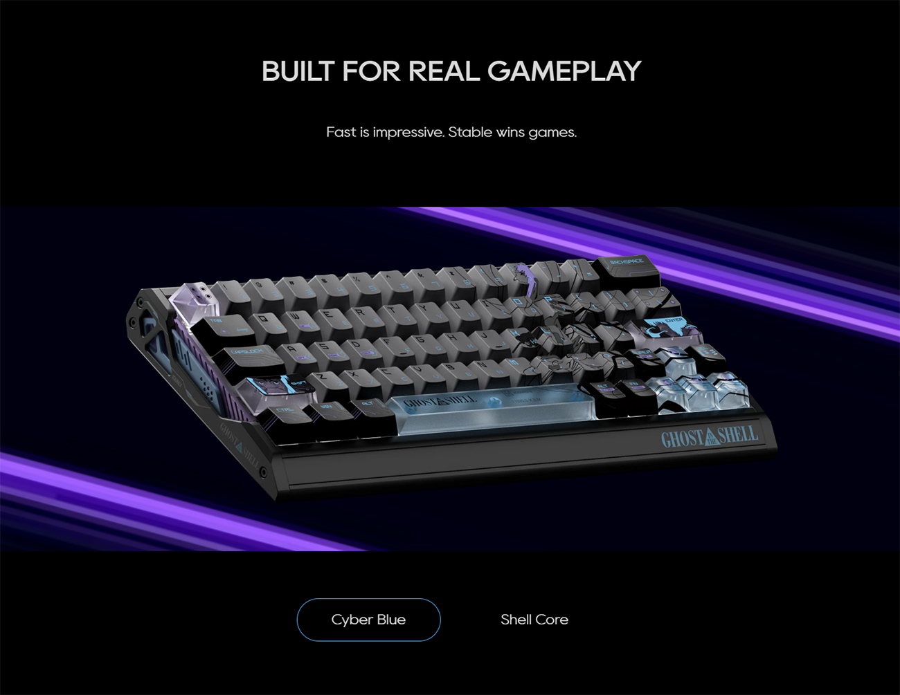 bàn phím IQUNIX EV63 Ghost in the Shell