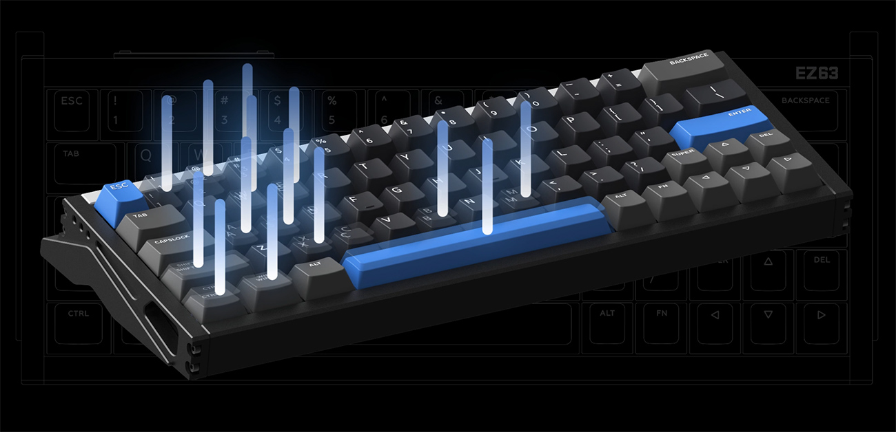 bàn phím IQUNIX EZ63