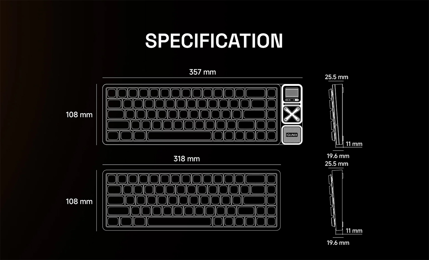 bàn phím IQUNIX Magi65, Magi65 Pro