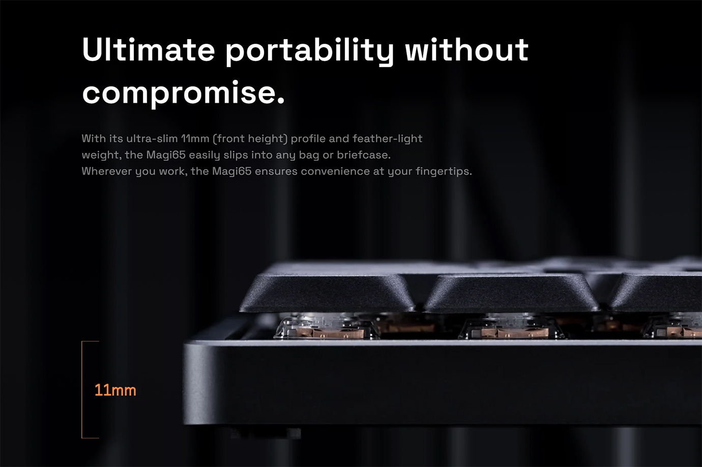 bàn phím IQUNIX Magi65, Magi65 Pro
