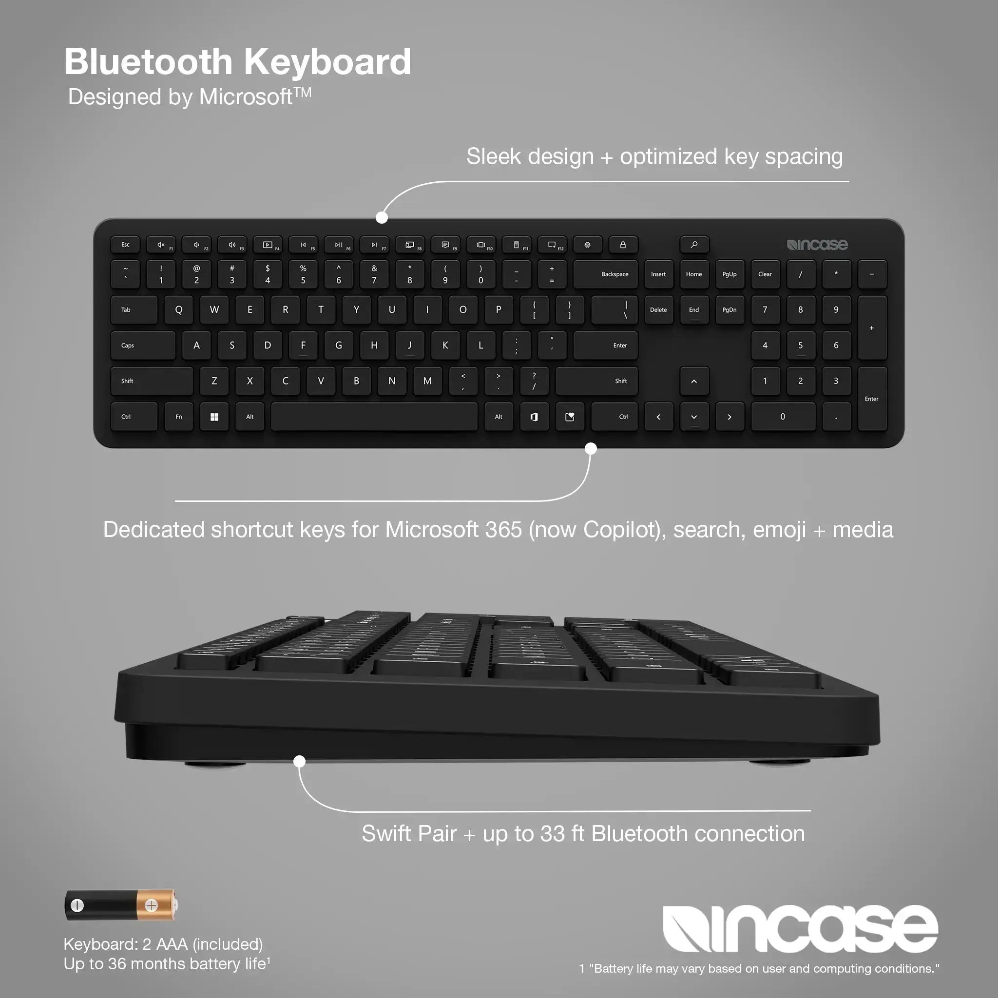 Bàn phím Incase Bluetooth Keyboard