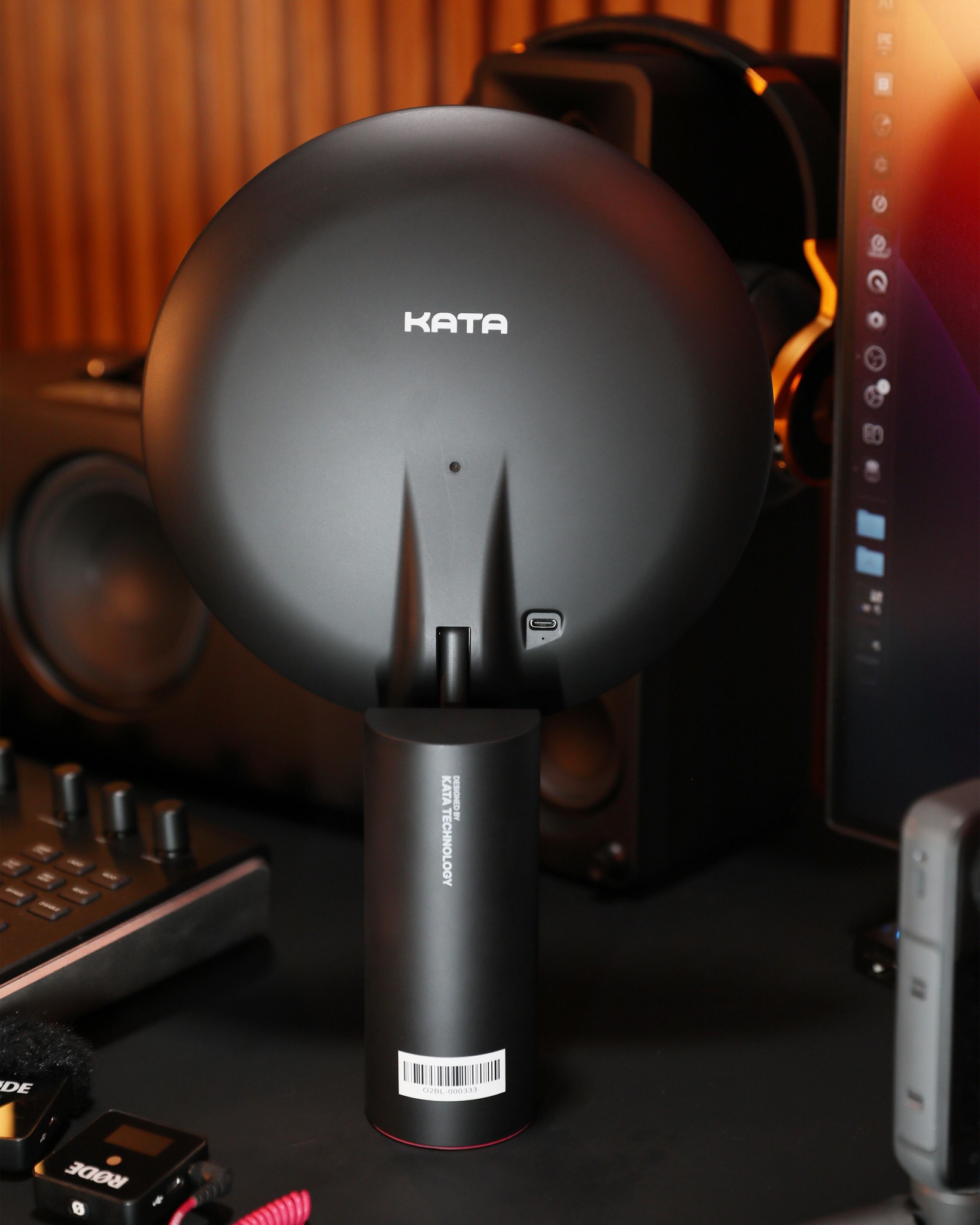 Gương LED Kata Miro O2 Black