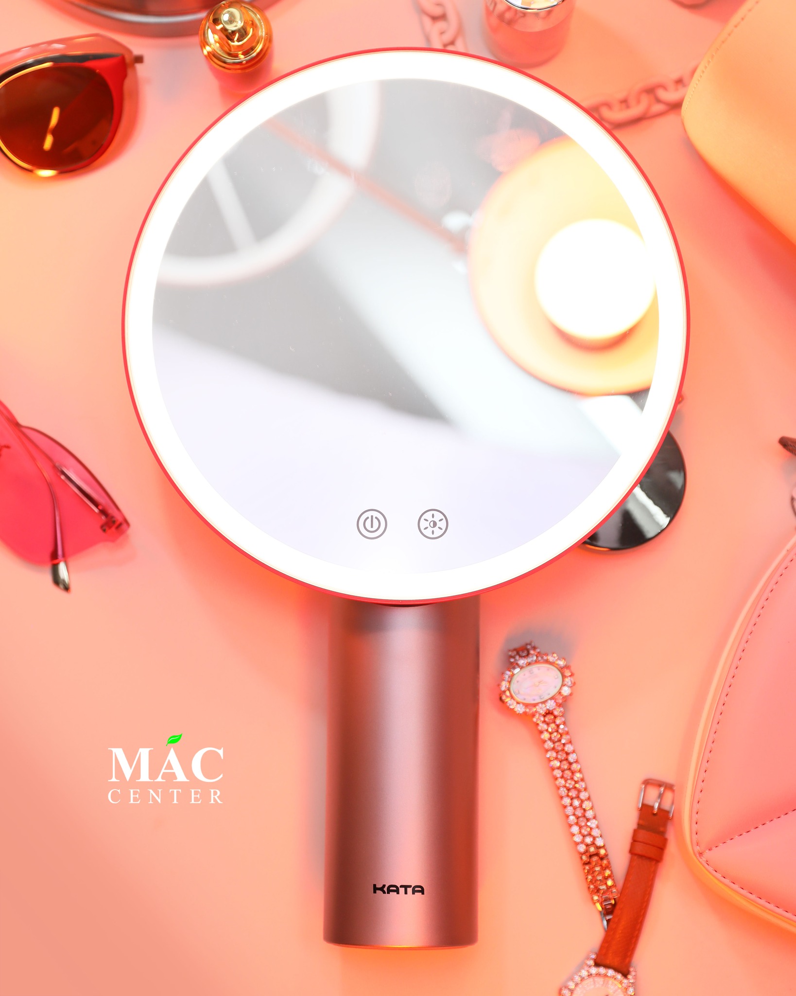 Gương LED Kata Miro O2 Red Cherry