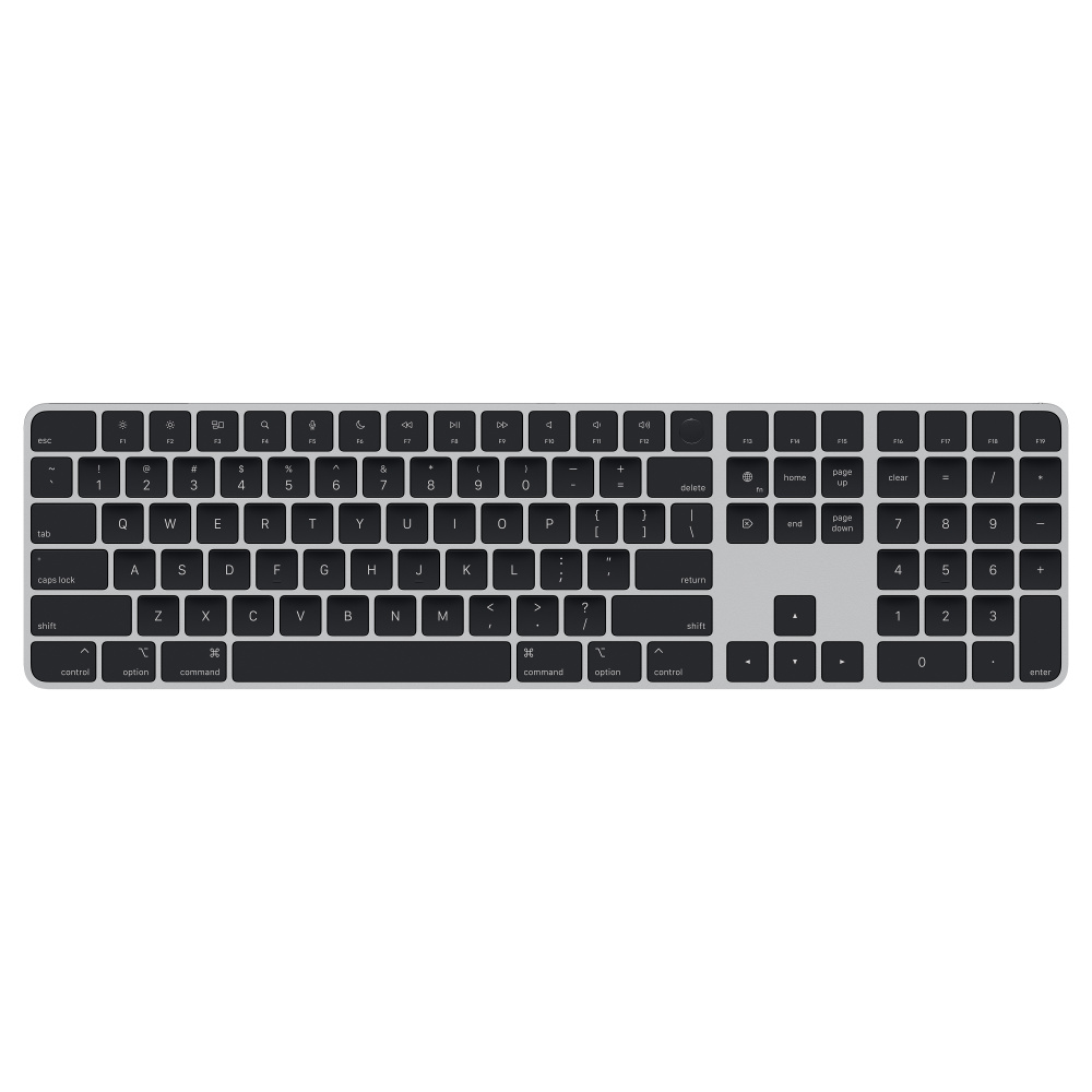 Bàn phím Apple Magic Keyboard with Touch ID and Numeric Keypad Black
