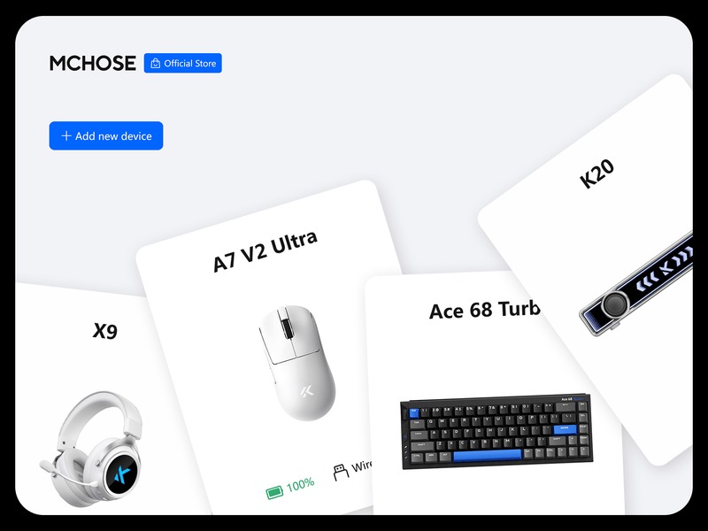 Bàn phím cơ MCHOSE Ace 68 Turbo