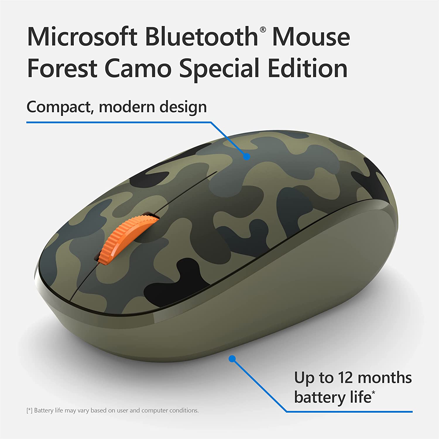 Chuột Microsoft Bluetooth Mouse Forest Camo